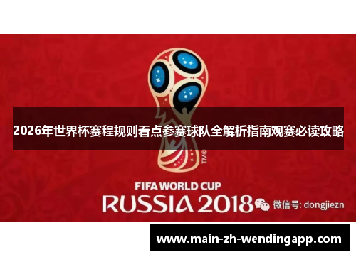 2026年世界杯赛程规则看点参赛球队全解析指南观赛必读攻略