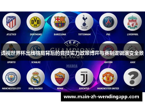 透视世界杯出线格局背后的竞技实力政策博弈与赛制逻辑演变全景 透视世界杯出线格局背后的竞技实力政策博弈与赛制逻辑演变全景