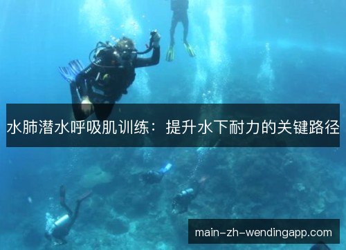 水肺潜水呼吸肌训练：提升水下耐力的关键路径